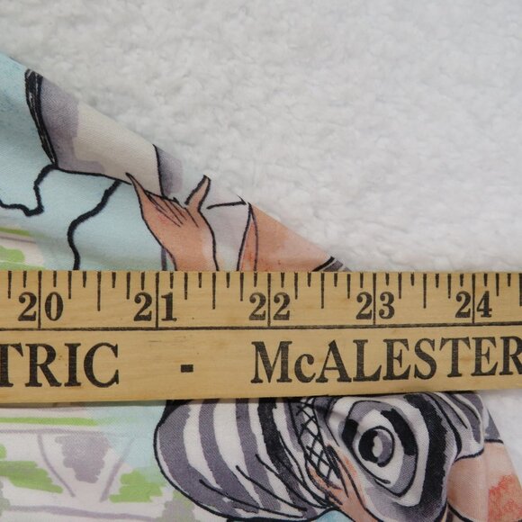 Chico's Shirt Womens Size 14 No-Iron Chic Stretch Beach Travel Print Tunic - Picture 8 of 10